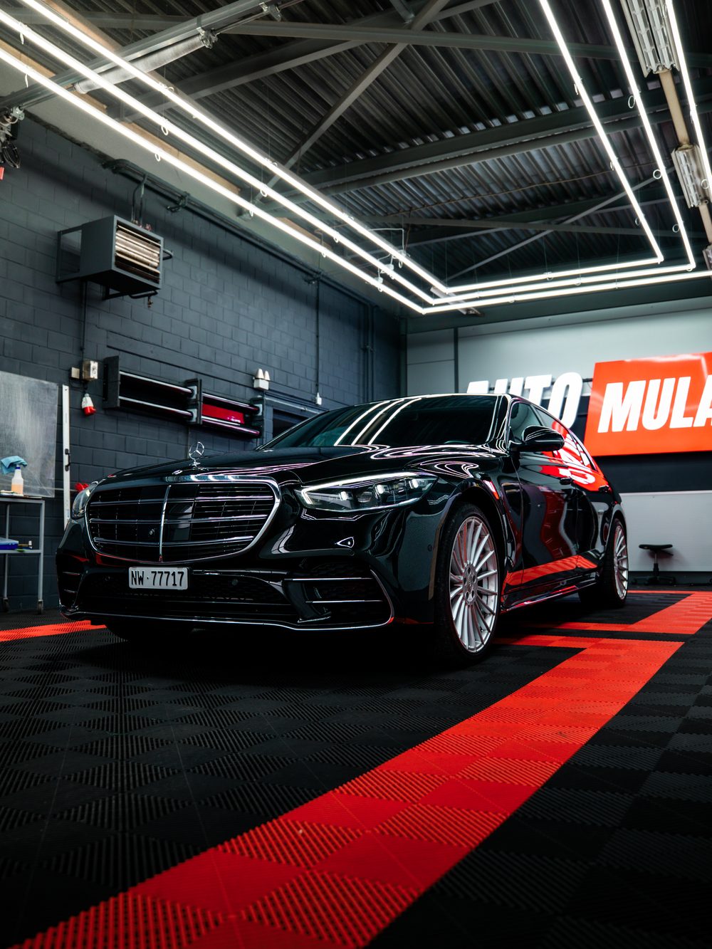 Mercedes S-Klasse nach Keramikversiegelung bei AUTO MULA